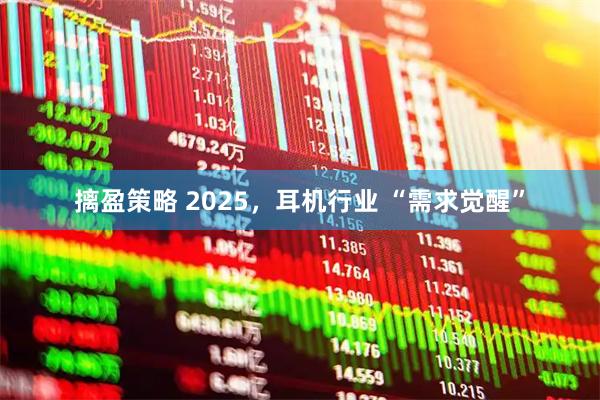 摛盈策略 2025，耳机行业 “需求觉醒”