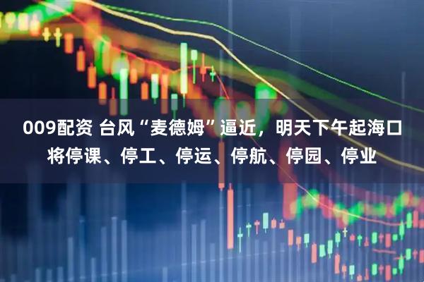 009配资 台风“麦德姆”逼近，明天下午起海口将停课、停工、停运、停航、停园、停业